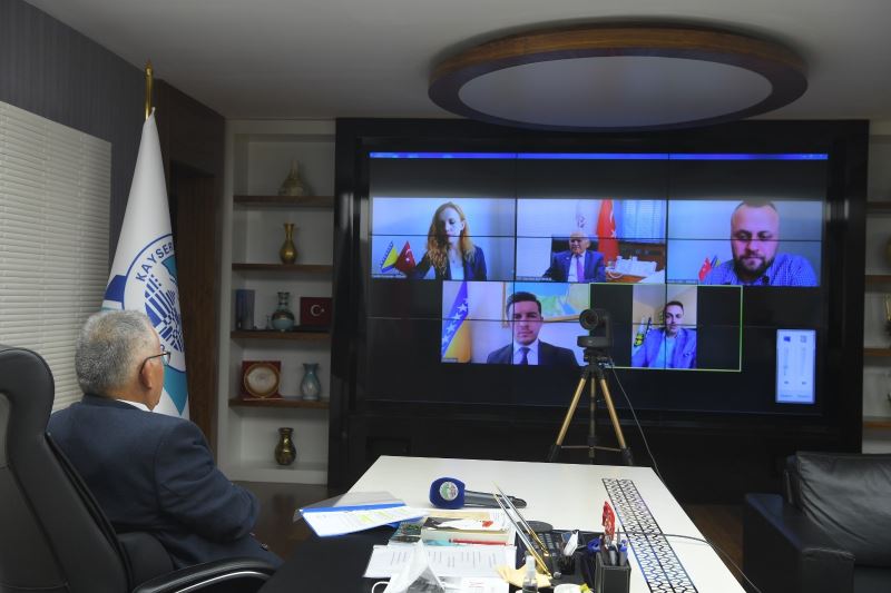 Başkan Büyükkılıç, hem Büyükelçi hem de Gorajde başkanıyla görüştü
