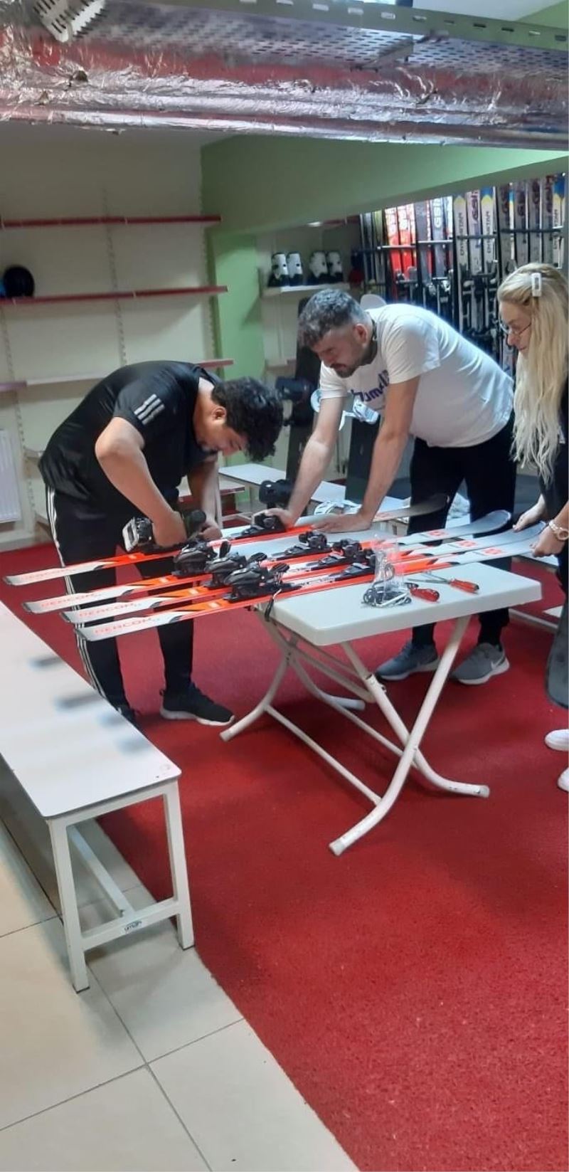 Kayak sezonuna hazırlıklar başladı
