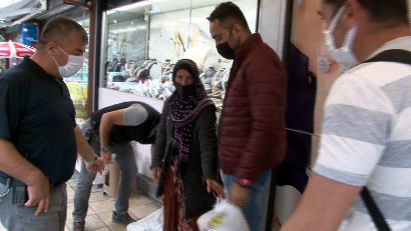 Kayseri’de zabıtadan ’dilenci’ operasyonu
