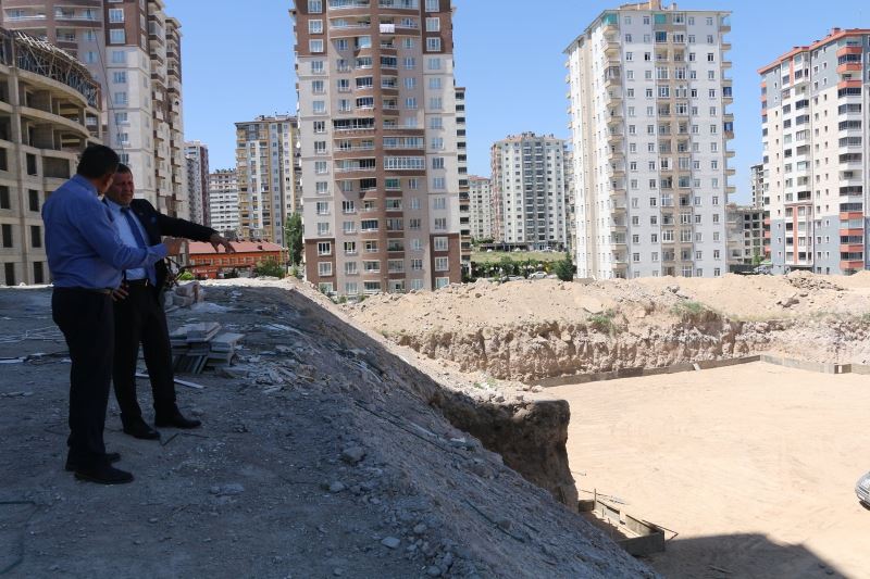 Kayseri’de Spor Lisesi inşaatı başladı
