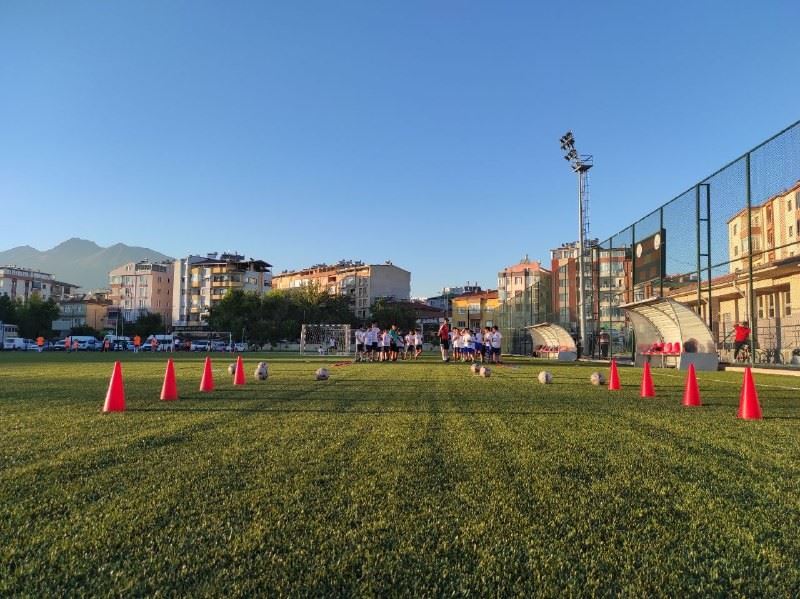 Develi Erciyesspor Kulübü’nün altyapı çalışmaları devam ediyor
