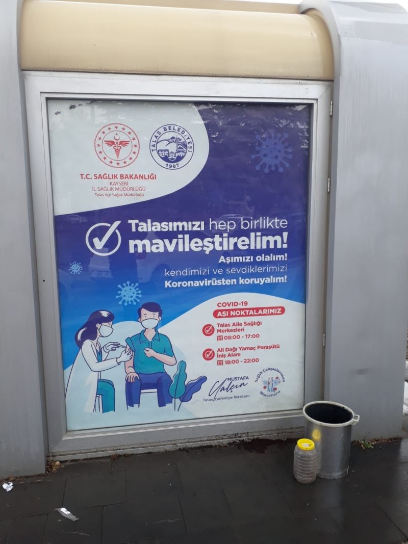 Talas Belediyesi’nden ’aşı’ çağrısı

