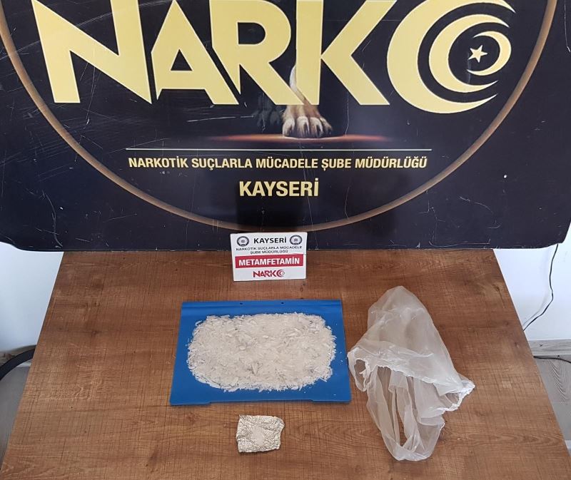 Kayseri’de uyuşturucu operasyonu

