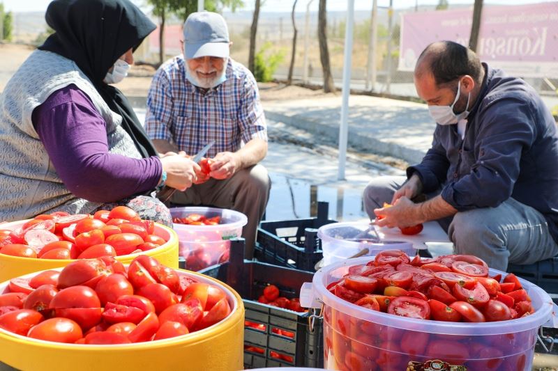 Talas’ta kış hazırlıkları devam ediyor
