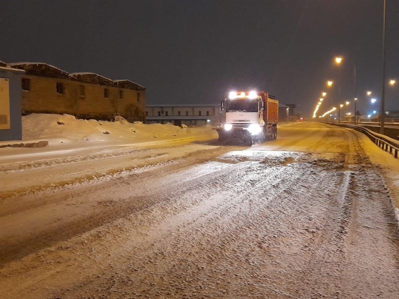 Kayseri OSB’de yollar açık
