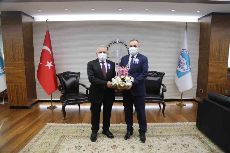 Başkan Büyükkılıç’a vergi haftası ziyareti
