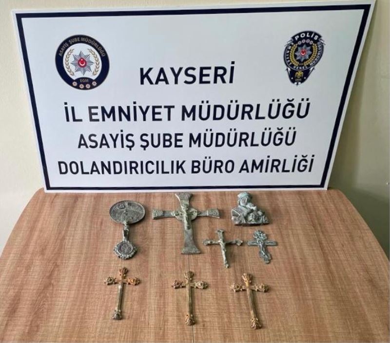 Güven timleri tarihi eser yakaladı
