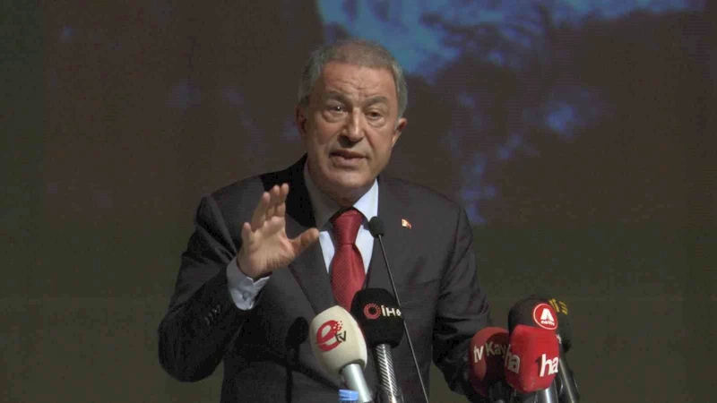 Hulusi Akar: “Filistin’de yaşanan savaş değil, soykırımdır”
