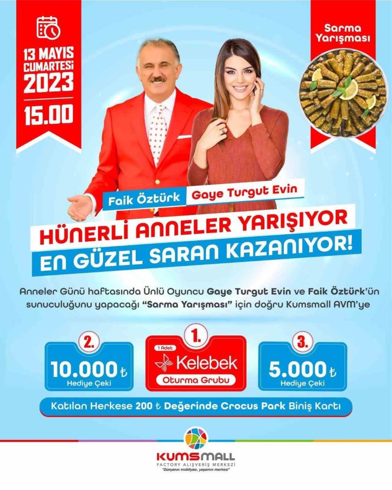 Hünerli anneler en güzel yaprak sarması için yarışacak
