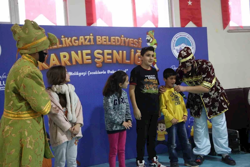 Melikgazi’nin çocuklara özel karne şenliği Danışment ile devam etti
