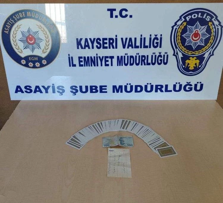 Polisten ‘kumar’ operasyonu
