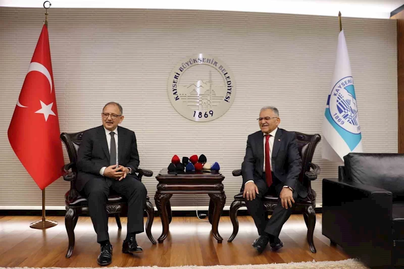 Bakan Özhaseki’den Büyükkılıç’a 