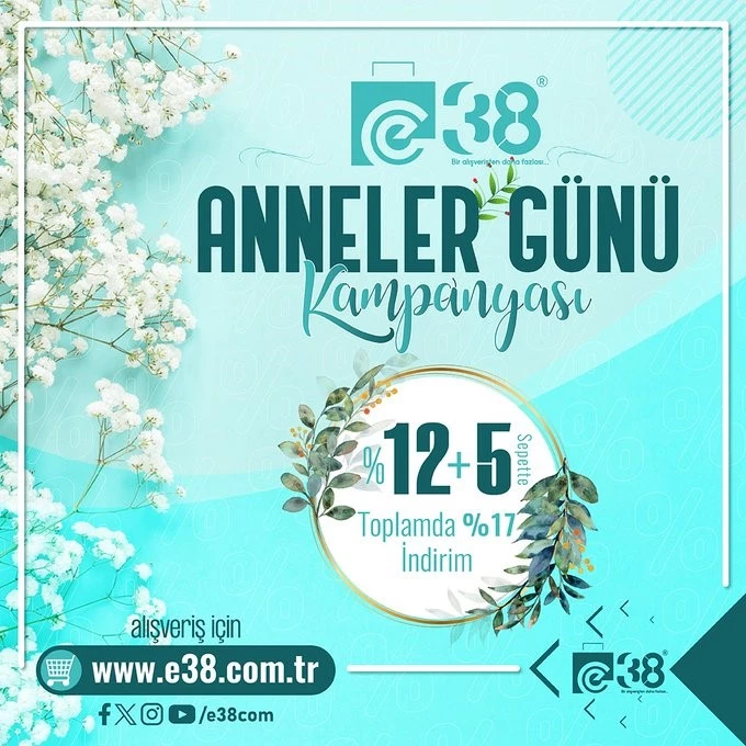 Büyükşehir E38’den Anneler Günü’nde annelere özel indirim
