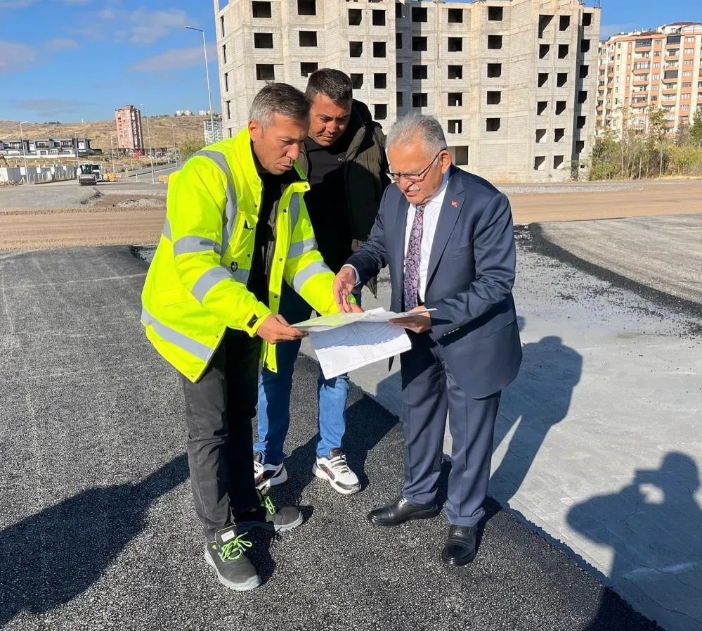 Büyükkılıç’tan sona gelinen dev ulaşım yatırımına yerinde takip
