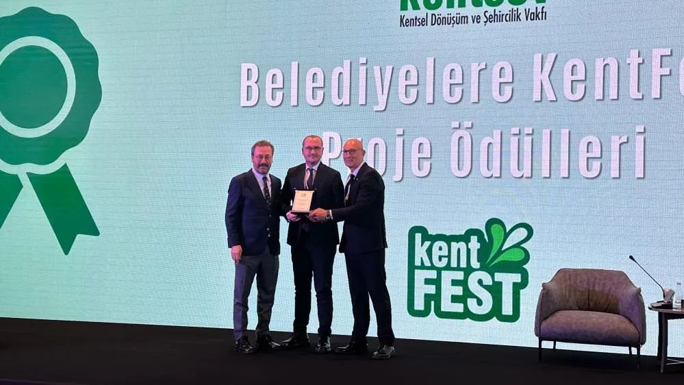 Kayseri Büyükşehir Belediyesi’ne ‘En İyi Tarihi Alan Dönüşümü’ ödülü