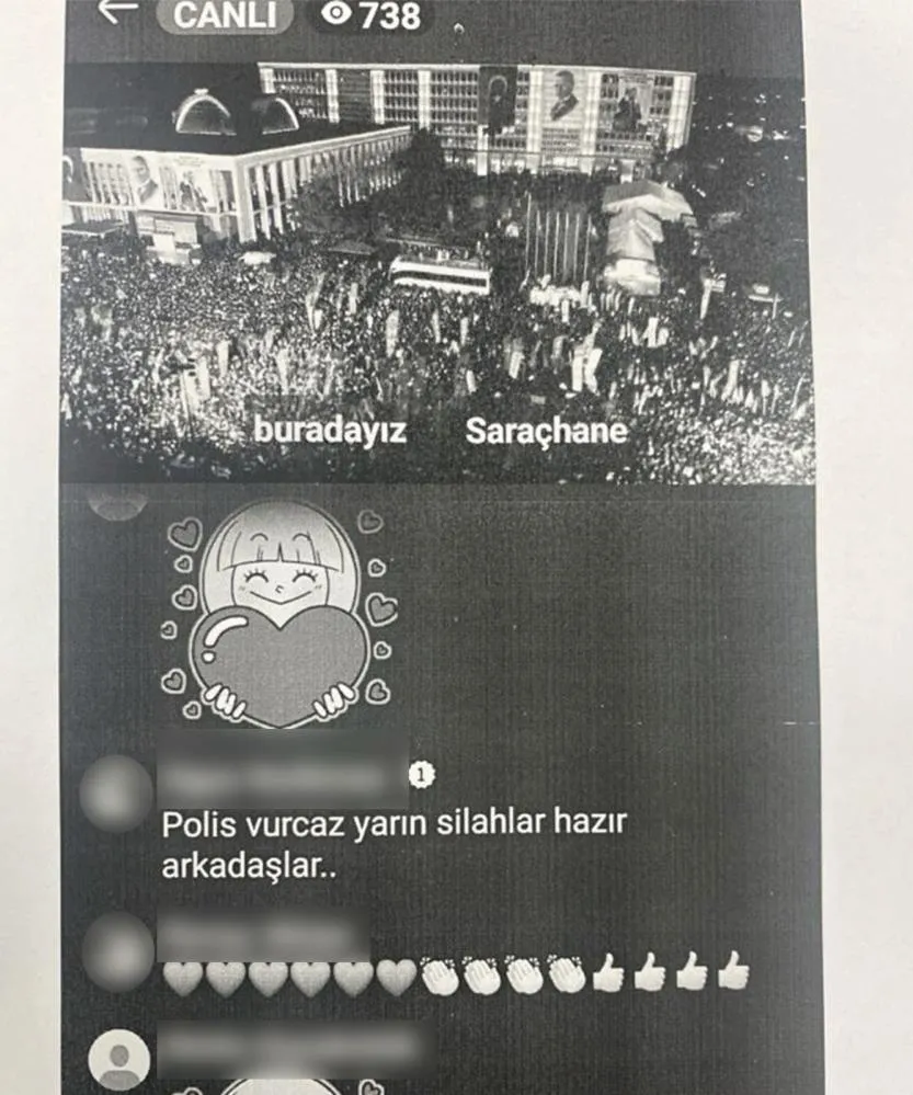’Polis vuracağız’ diye paylaşım yapan şahıs yakalandı