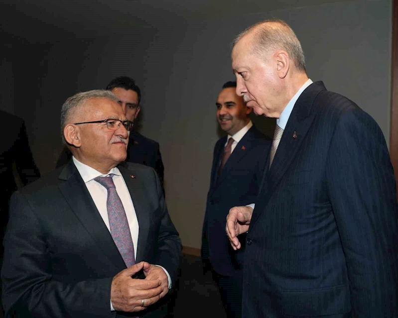 Cumhurbaşkanı Erdoğan’dan Başkan Büyükkılıç’a RES tebriği

