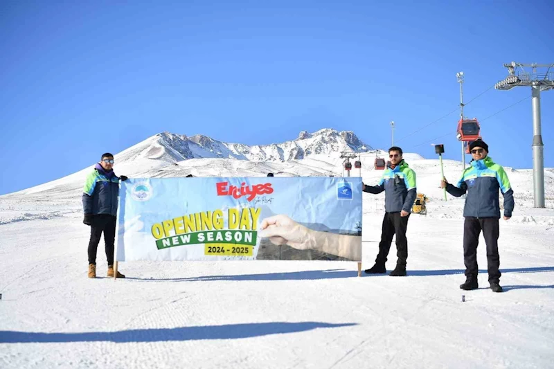 Erciyes’te kayak sezonu kapandı
