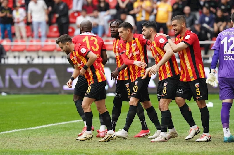 Kayserispor 8 maçta 14 puan topladı
