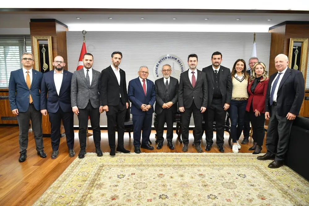 Başkan Büyükkılıç, Prof. Dr. Naci Görür’ü ağırladı