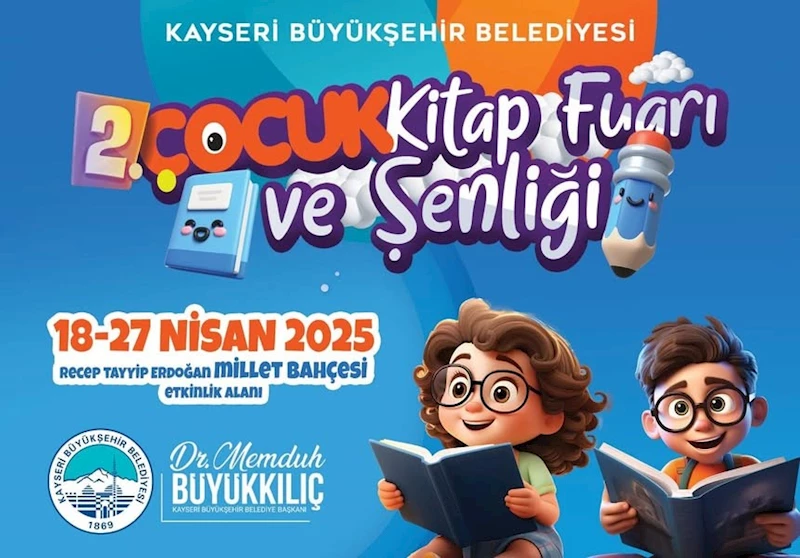 Büyükkılıç’tan çocuklara müjde: Çocuk Kitap Fuarı ve Şenliği düzenlenecek
