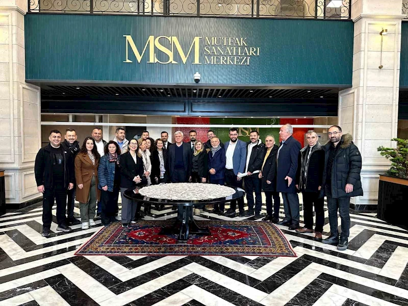Kayseri Kent Konseyi’nden Mutfak Sanatları Merkezi’ne ziyaret
