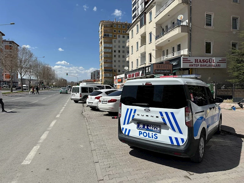 Kayseri’de iş yeri kurşunlandı: 1 yaralı
