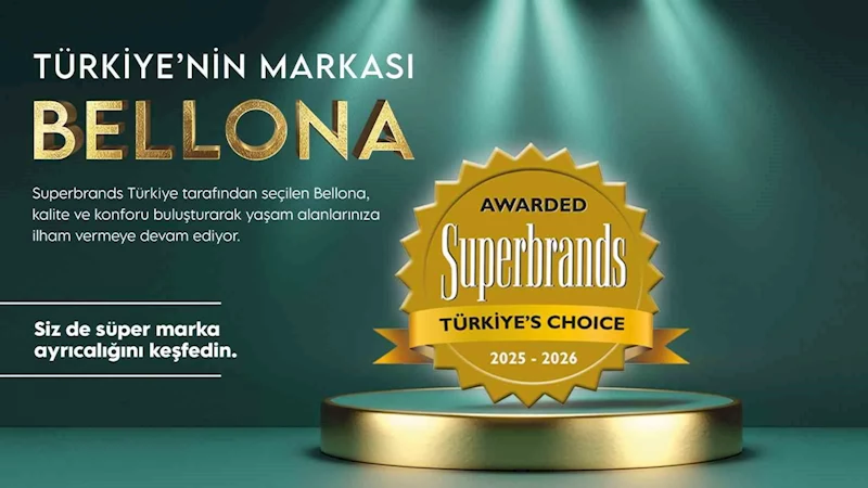 Bellona, 2025 Yılında ’Superbrands Türkiye’ Listesi’nde yerini aldı
