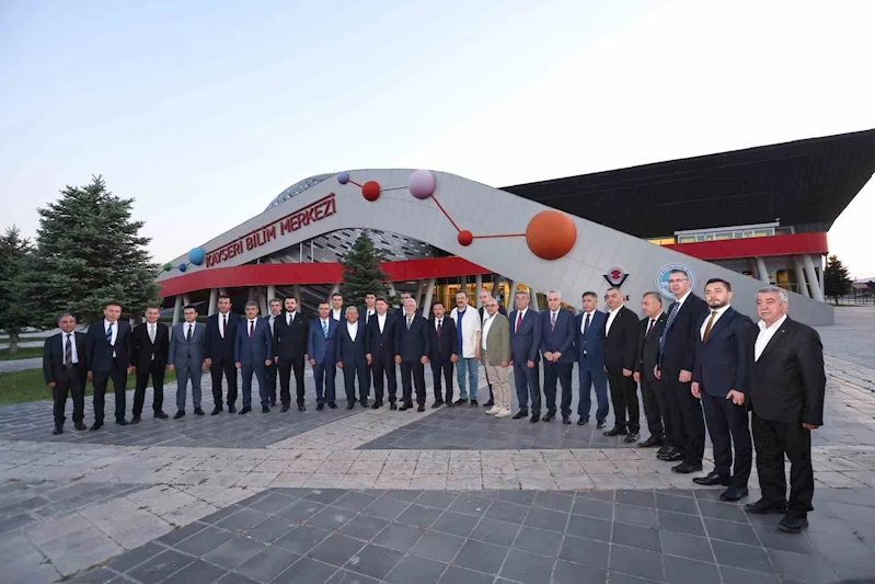 Büyükkılıç’tan Bakan Tunç’a, Kültepe Kaniş Karum ve 7,5 milyon yıllık fosillerin tanıtımı

