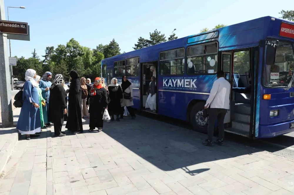 Büyükşehir KAYMEK’ten, 9 ülkeden gelen kursiyerlere Kayseri’yi tanıtan etkinlik