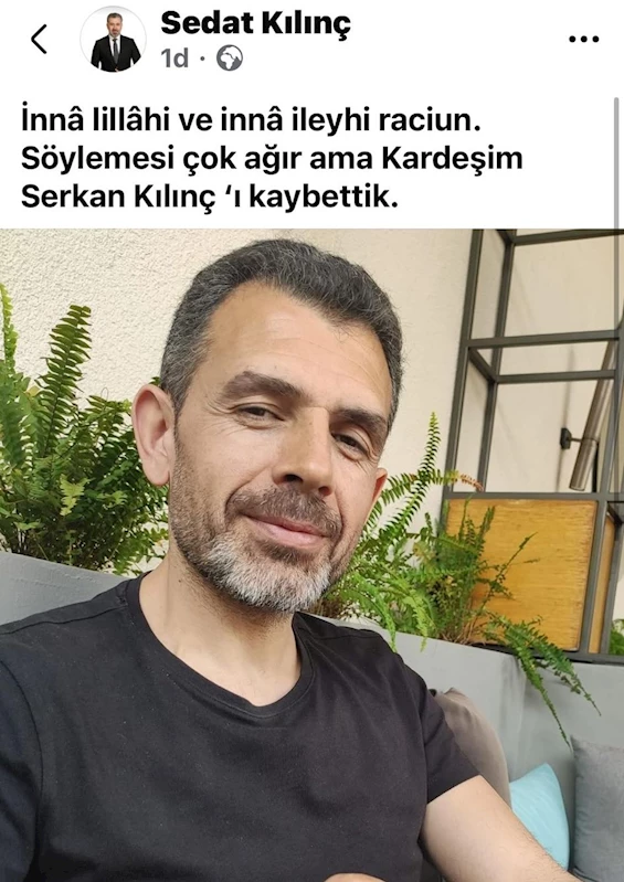 Kılınç ailesinin acı günü
