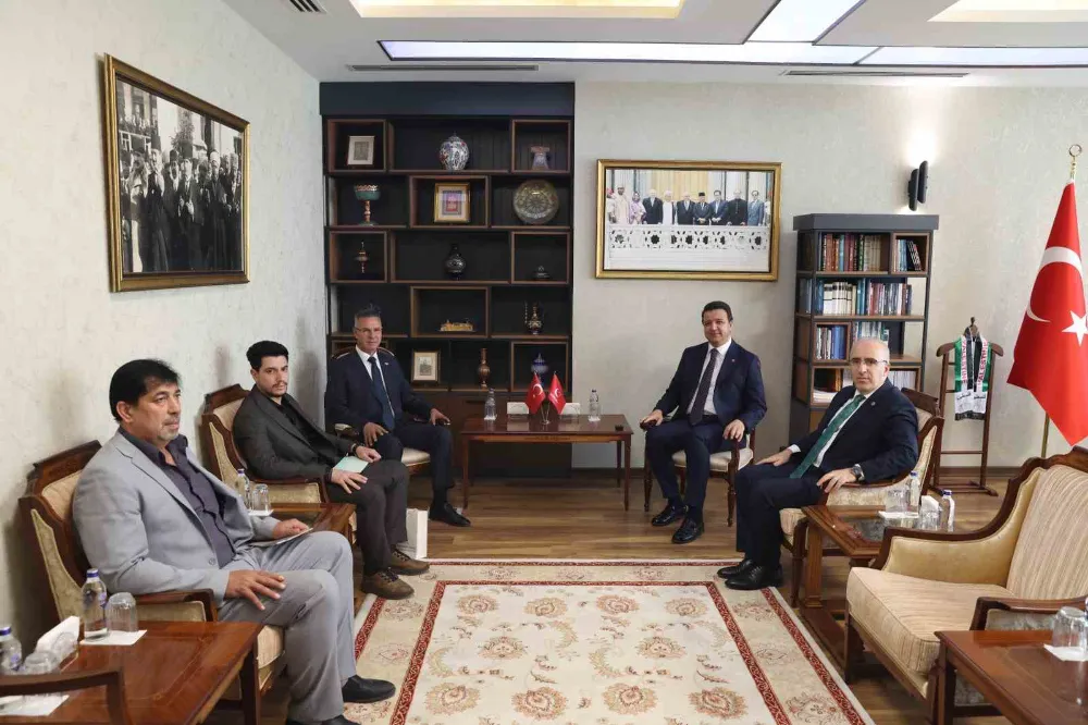Filistin Büyükelçisi Faed Mustafa’dan Saadet Partisi’ne ziyaret: 